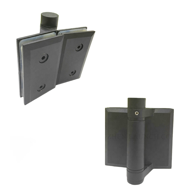 Self-Closing 316 Stainless Steel Glass Door Hinges For Pool Gate