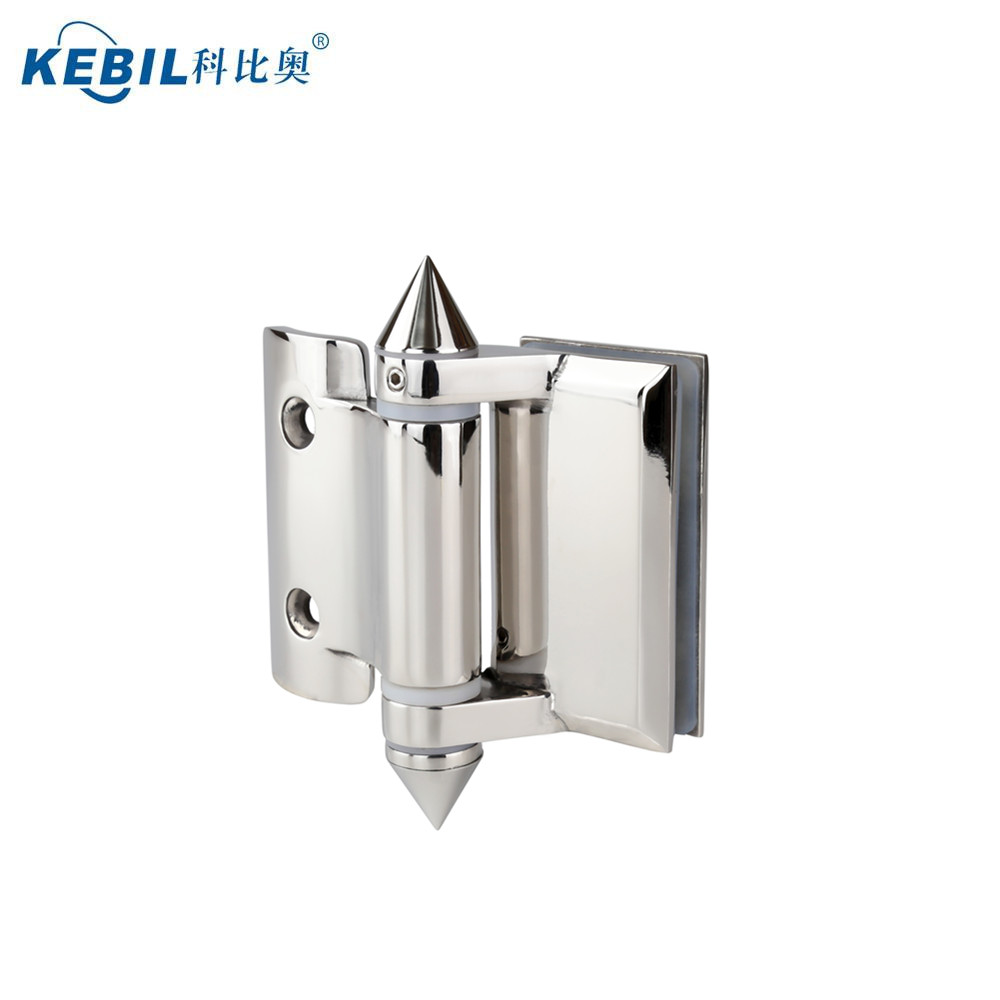 Self Closing Heavy Duty Stainless Steel Glass Hinge For Glass Gate Door