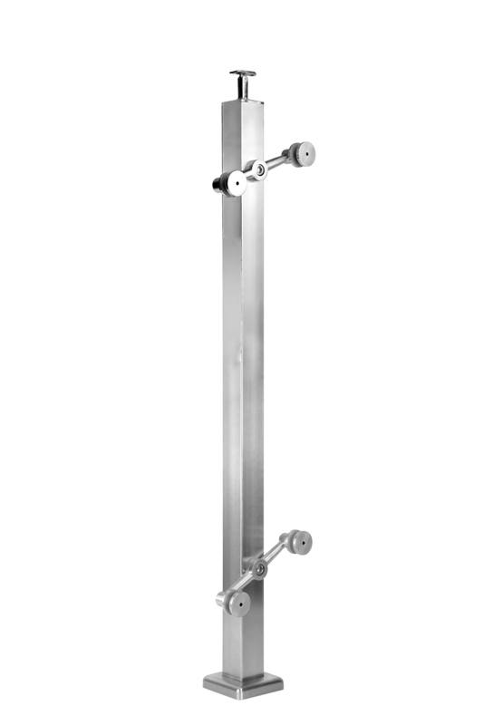 Spider bracket balustrade post, heavy duty glass balustrade post with spider fitting