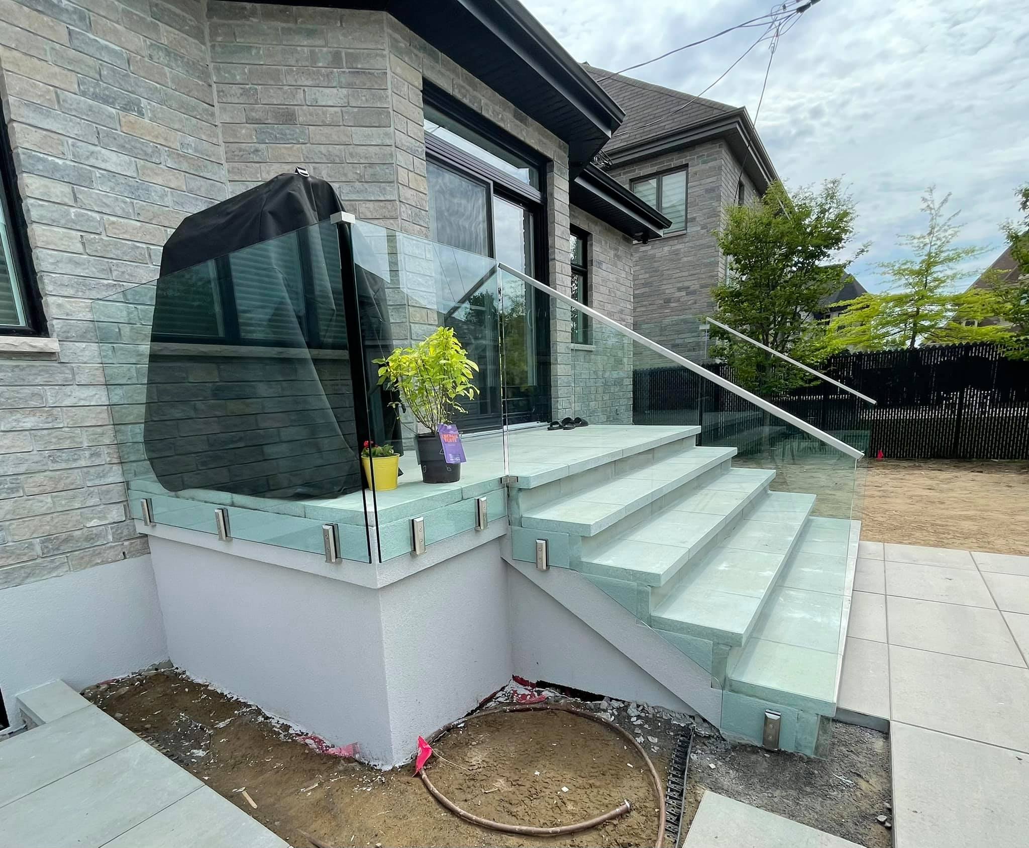 Aço inoxidável 2205 Mount Smart Spigot para 1/2 "Trilhos de vidro da piscina