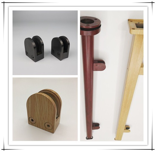 Stainless Steel  Glass Railing Balustrade Hardwares  use glass clamp