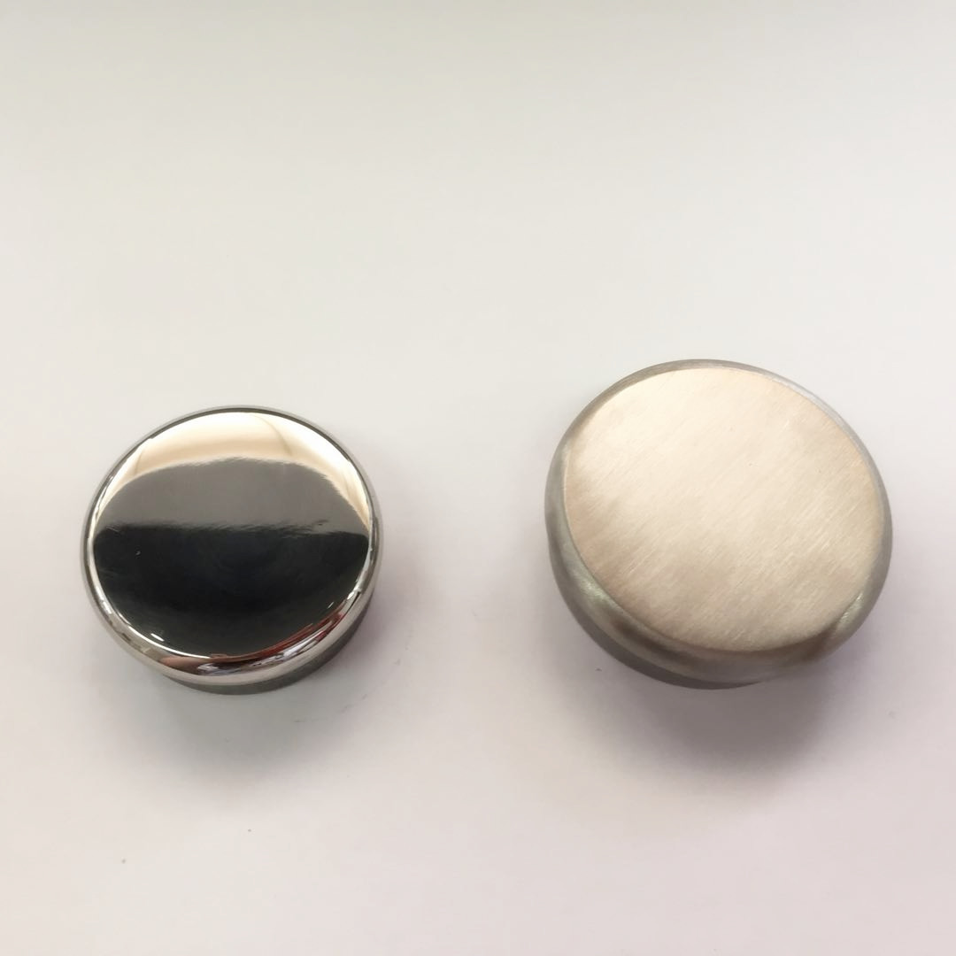 Stainless Steel Handrail Fitting Square and Round End Cap Stainless Steel Tube End Caps