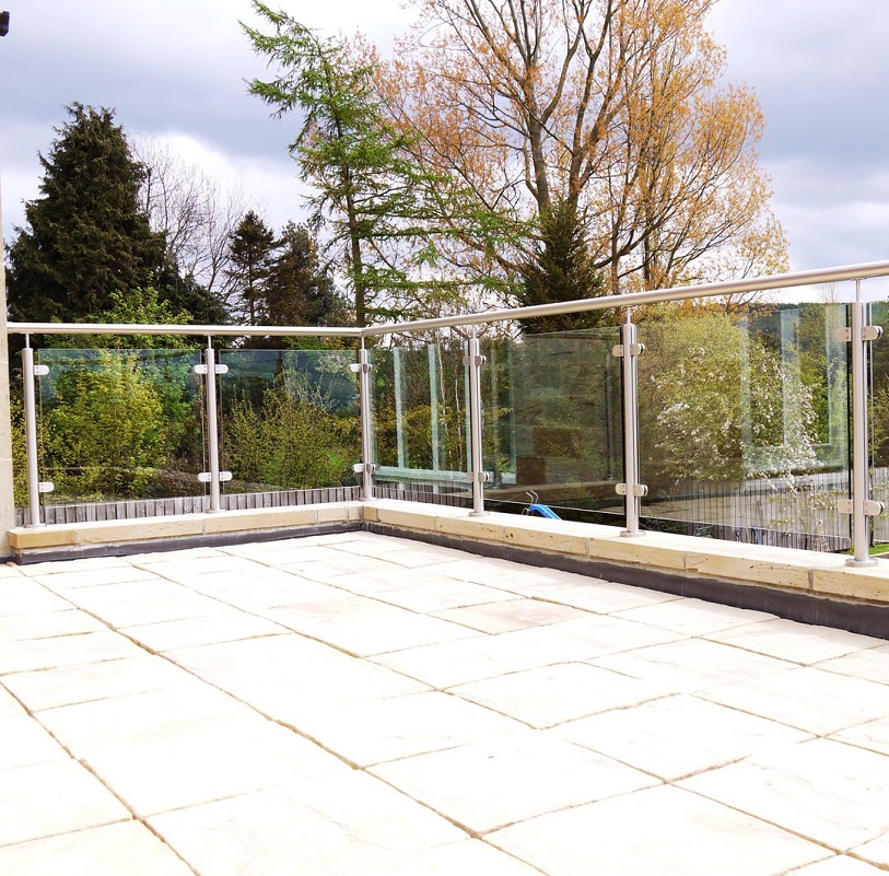 Edelstahlgeländer Großhandel Edelstahl Treppengeländer Glasgeländersystem