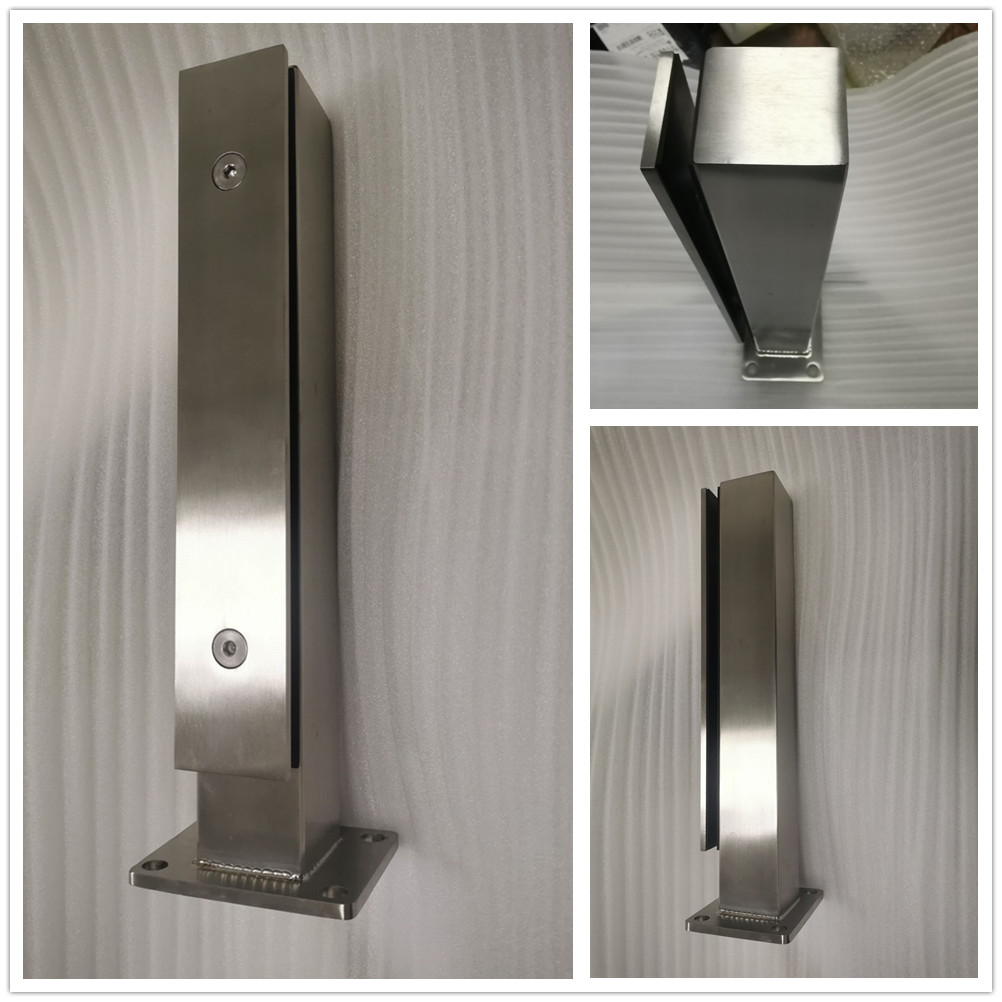 BALLUSTRADE BALL BASTRADE IN ACCIAIO INOSSIDATORE PER RAFFINITE DI GLASSA FRAGINATE