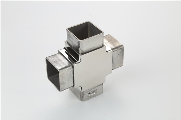 Łącznik rur kwadratowych ze stali nierdzewnej kwadratowy