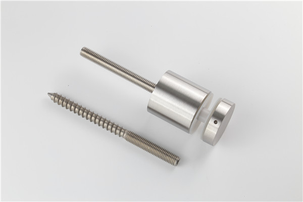 Edelstahl-Abstandshalter für Face-Mount-Pin Fix Glass Balustrading Glas Treppenhaus Geländer