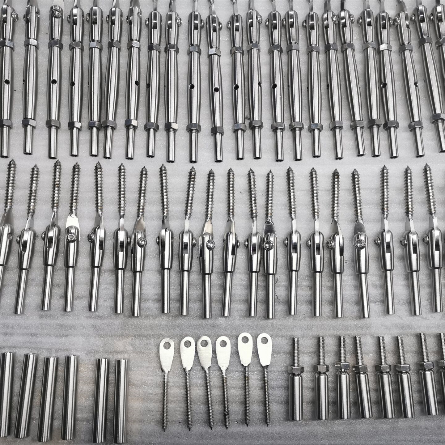 Stainless Steel Wire Rope End Fittings Cable End Fittings for The Cable Railing Posts