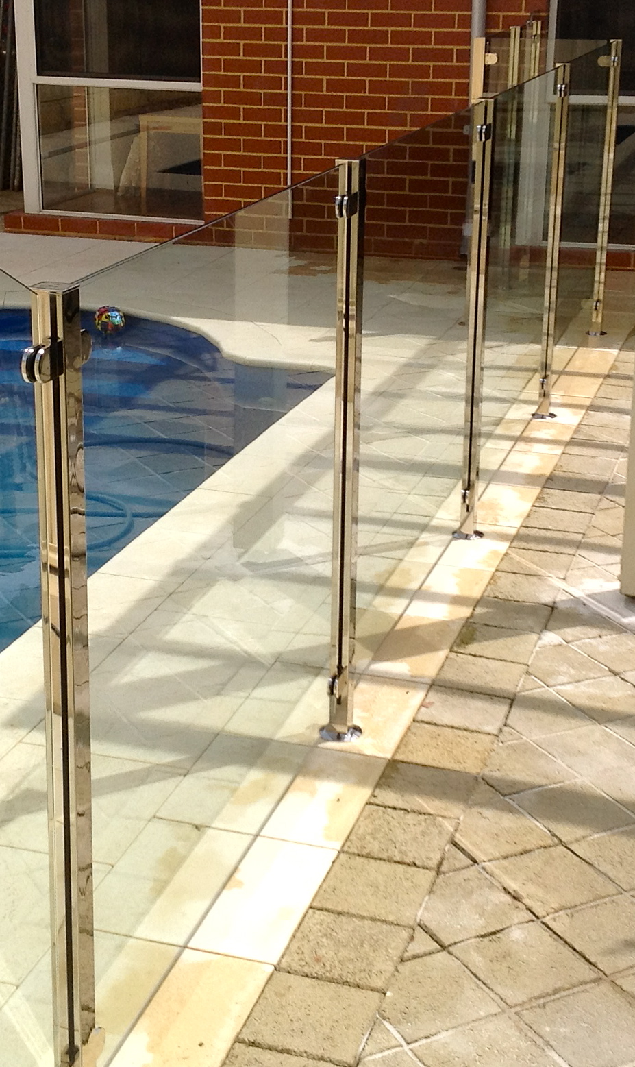 Stainless steel 316,50x50mm square handrail posts for glass balustrade handrail fence