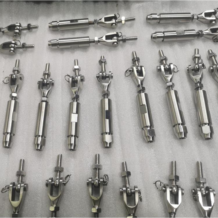 Poręcz stali nierdzewnej Montaż regulowany kabel Tesnioner