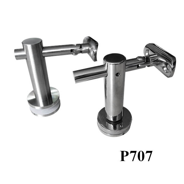 Support de main courante d'escalier en acier inoxydable pour l'intérieur escalier balustrade