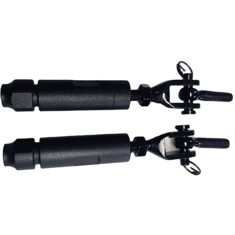 Ανοξείδωτο χάλυβα άγριο ματ μαύρο καλώδιο τεταρτημόριο για σωλήνα σχοινιού 4mm 5 mm