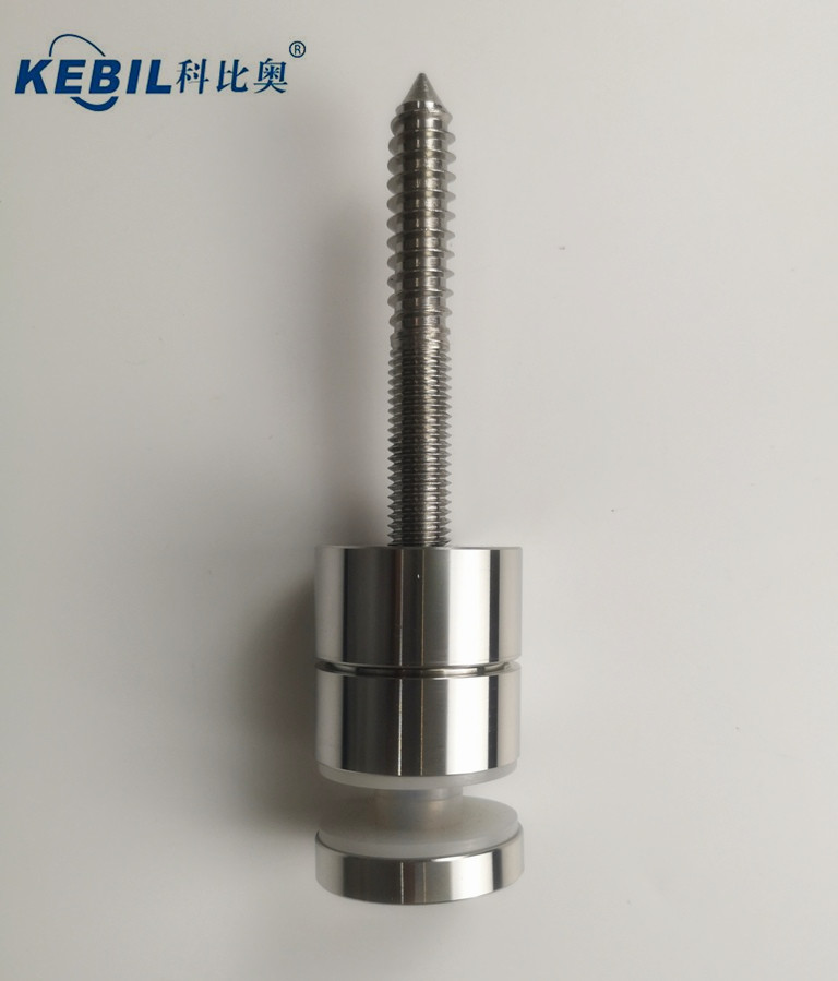 Staircase Railings Design Stainless Steel Wall Mount Outside Adjustable Glass Standoff