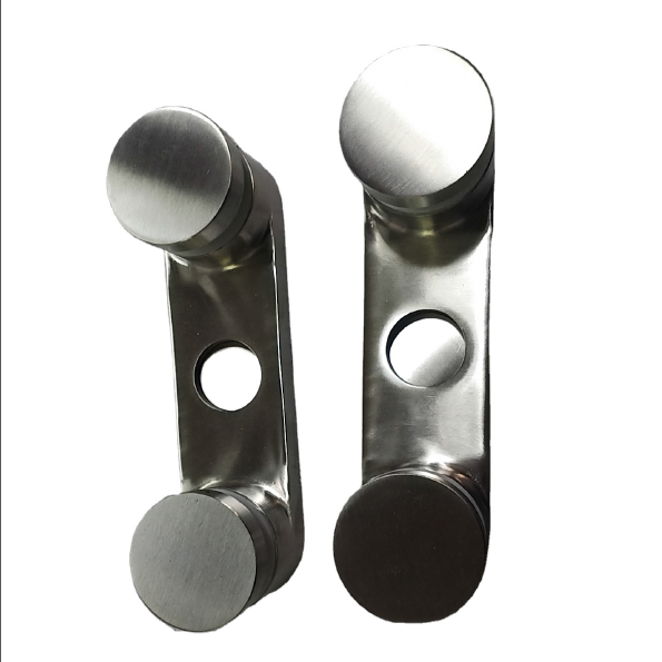 Starke, doppelte Glas-Standoff-Side-Glasgeländer mit hoher Edelstahl