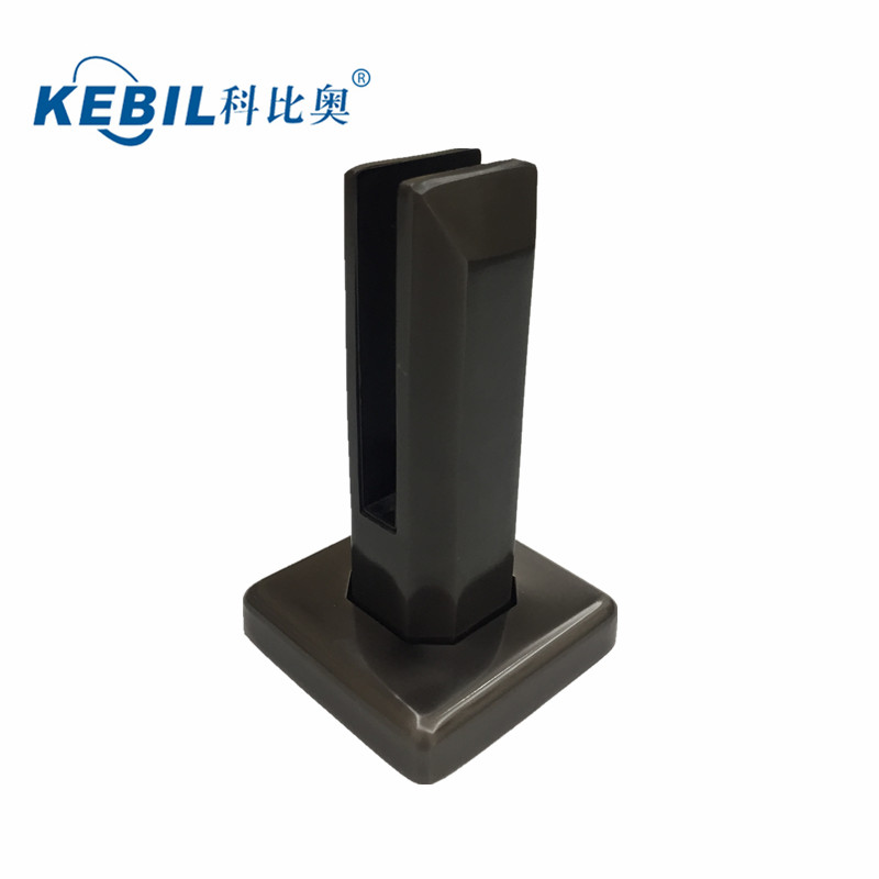 Spigot in vetro nero 2205 per balaustre in vetro all'ingrosso
