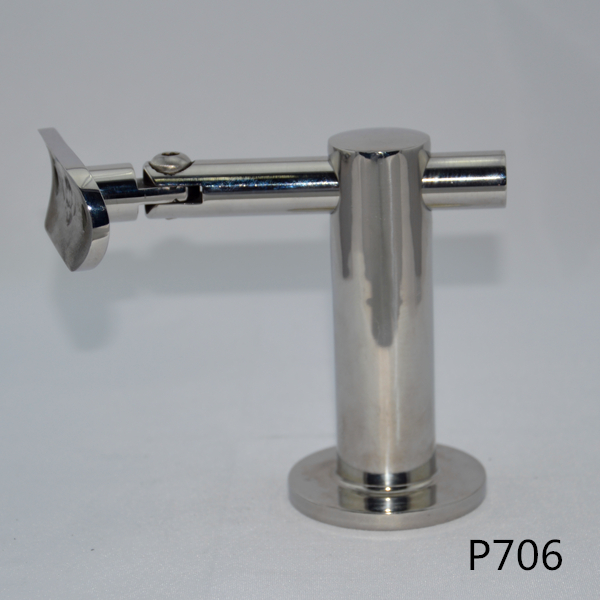 verstellbare Wandhalterungen, Edelstahl Wandhalter, Wandschlauchhandlauf Klammern