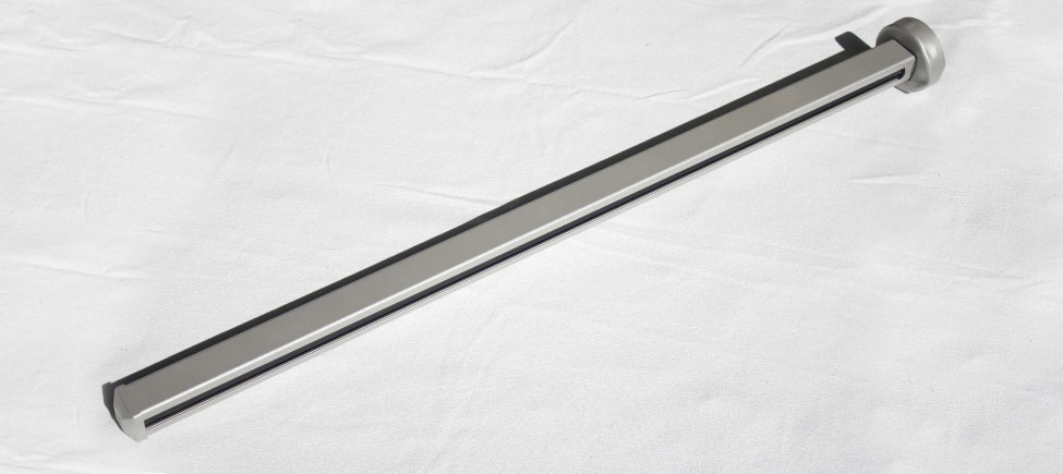 aluminum post for frameless glass railing