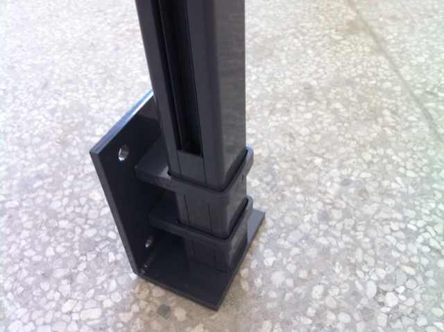 алюминий боковые и после зажим