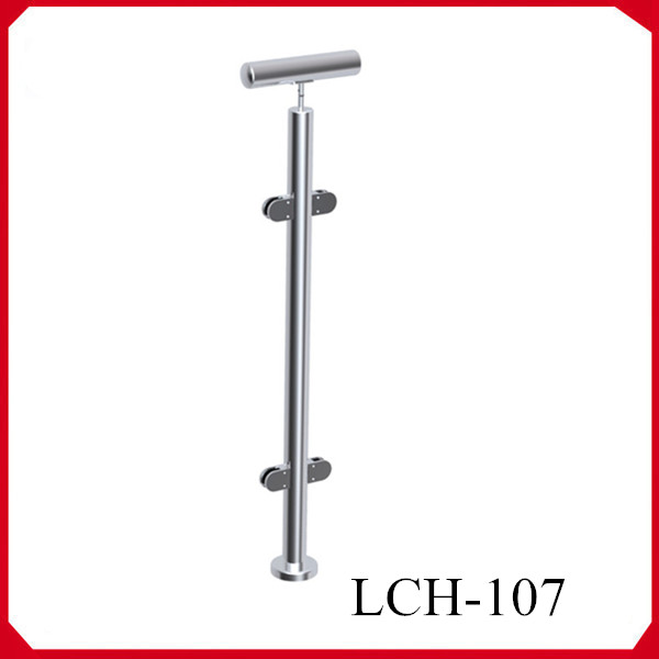 شرفة حديدي تصاميم الفولاذ المقاوم للصدأ والزجاج حديدي آخر