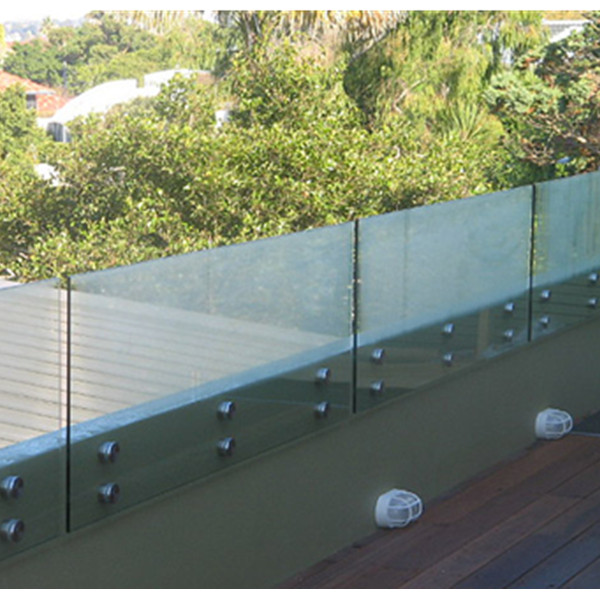 balustrade stainless steel 316 stand off for frameless glass railing