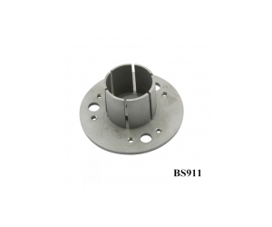 BS911 flange base com rodada corrimão placa pós de base