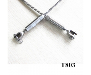cable fitting T803 for outdoor deck design cable railing
