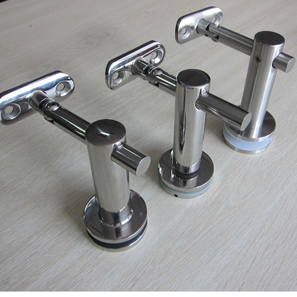 china einstellbar Edelstahl 12mm Glas Halterung Handlauf