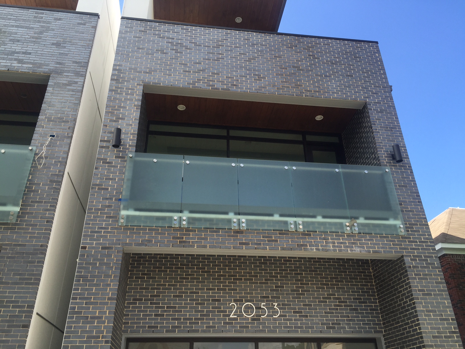 crl base plate glass standoff bracket for frameless glass balcony