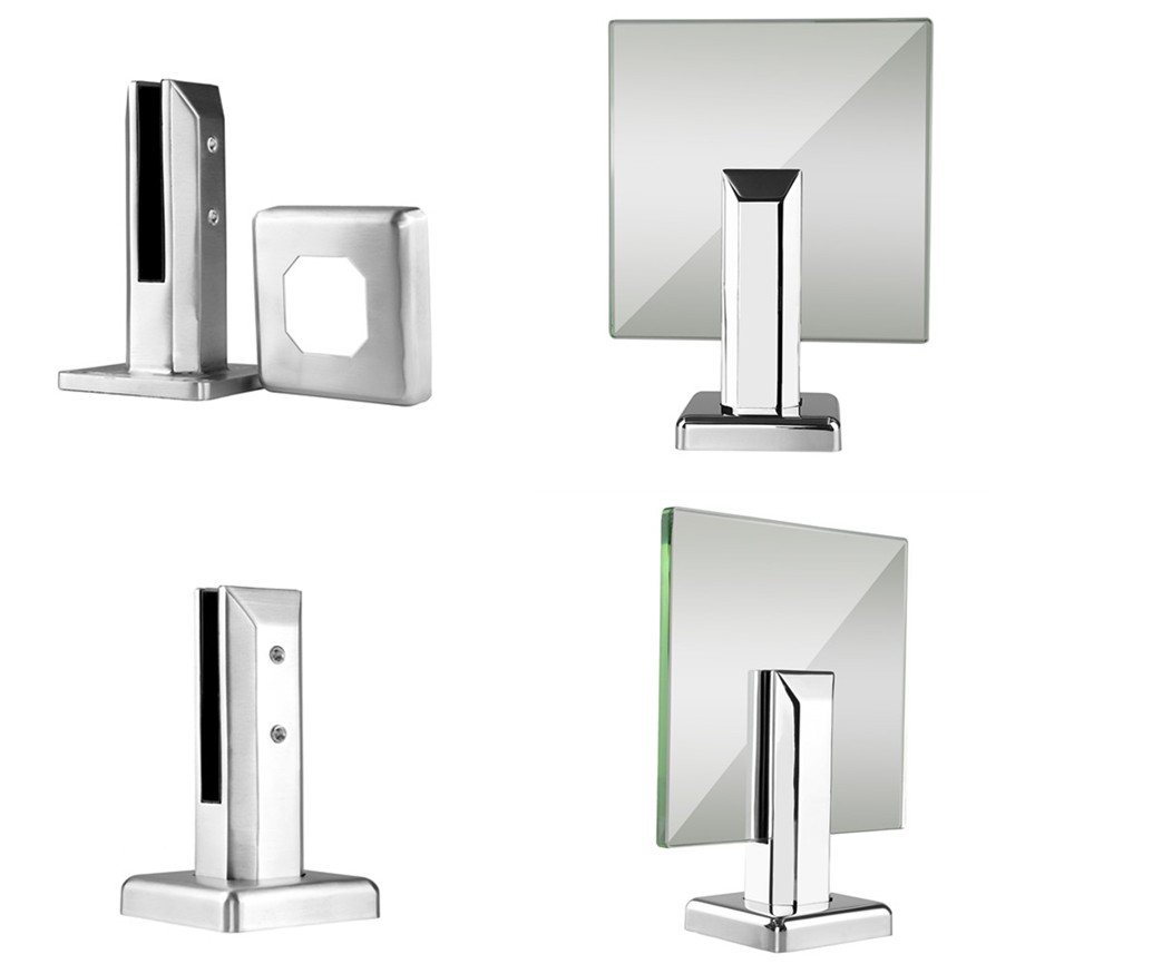 duplex 2205 stainless steel square deck glass spigot