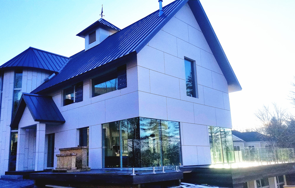 balustrade de balcon en verre sans cadre avec tige en acier inoxydable