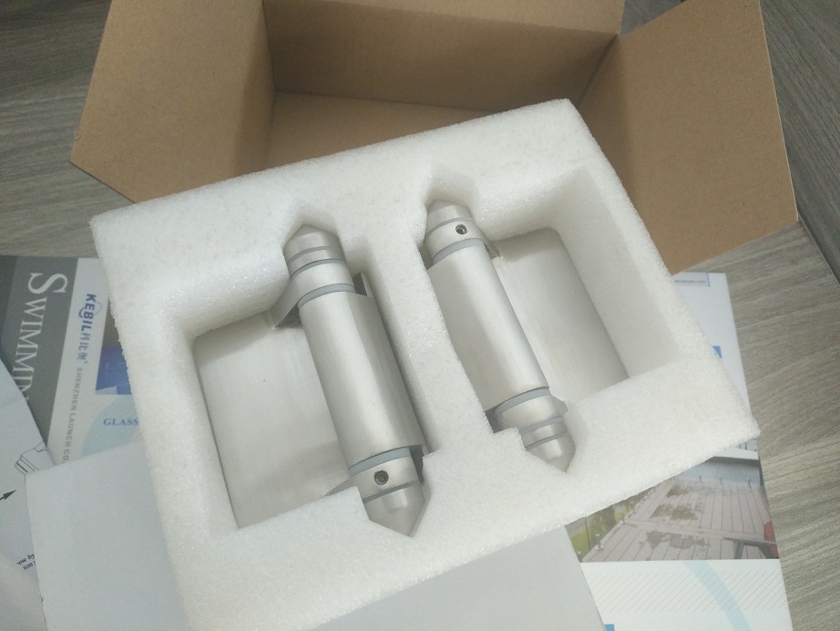 frameless glass pool fencing stainless steel square tube hinge fittings