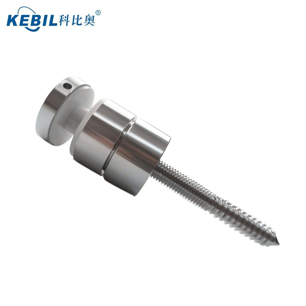 kehyksetön lasi kaide suunnittelu seinäkiinnike säädettävä lasi standoff