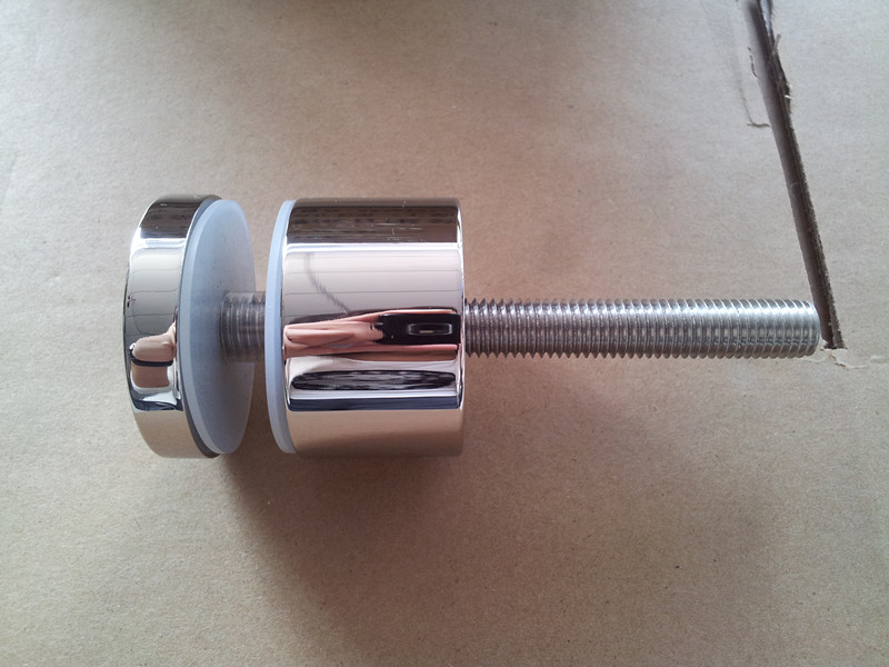 frameless glass railing standoff hardware