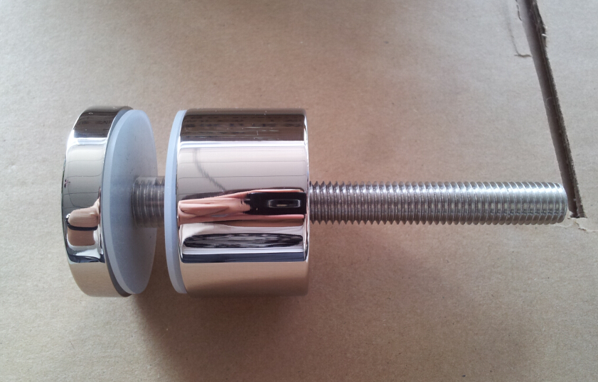 frameless ποτήρι κιγκλίδωμα αντιπαράθεση πλευρά καρφίτσα κάτοχος τοποθέτηση γυαλί