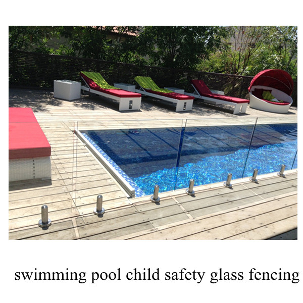 rahmenlosen Einscheiben-Pool Kindersicherheitsglas Fechten