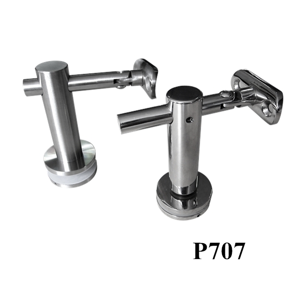 raccords de support en verre trempé de balustrade en verre