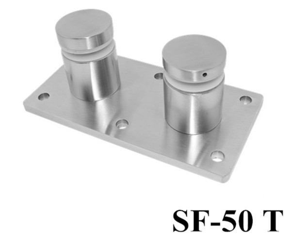стекло железнодорожных противостояние кронштейн с монтажной пластины 100x200x10mm