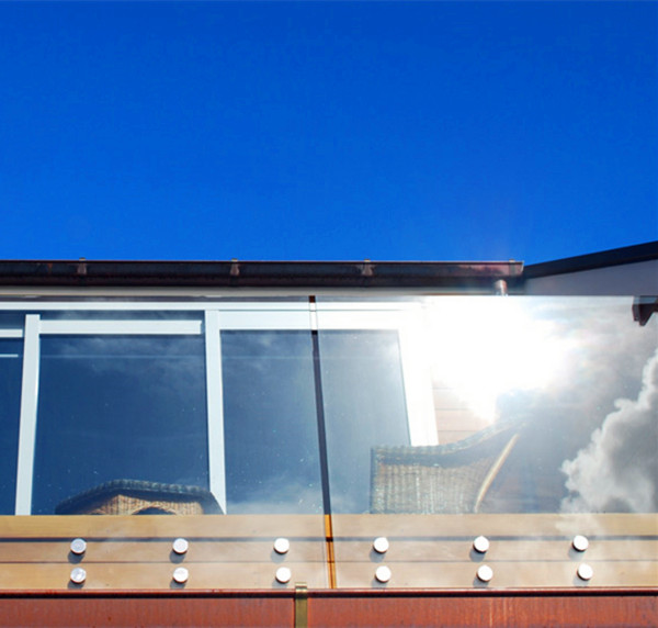 glass railing holder stainless steel standoff