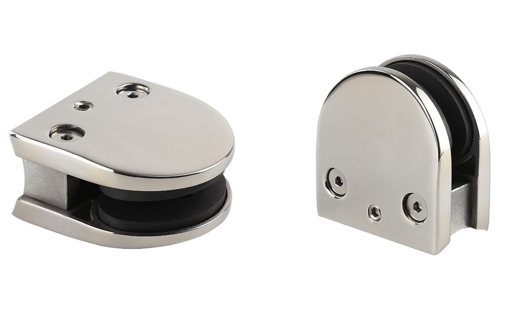 neues Design 10mm 12mm D Glasklemme für Glasgeländer