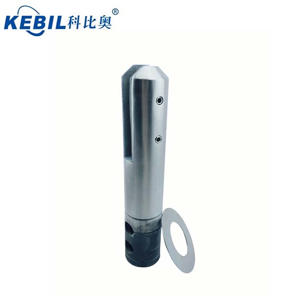 round core drill glass spigot RCM-2 for frameless balcony/pool glass fencing