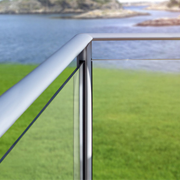 hopea pulverimaalattua alumiinia 6063 T5 alumiinia postitse miekkailu järjestelmä