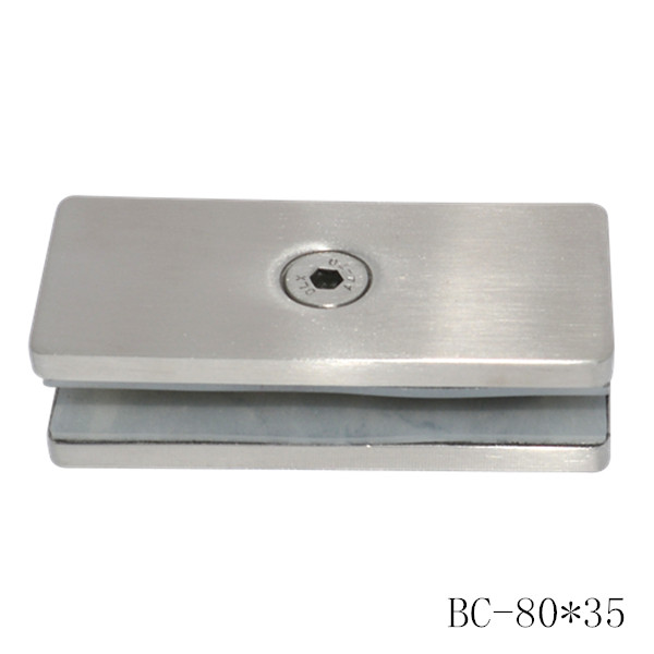 square 180 degree glass clamp, glass fencing clamp, glass mount clamp