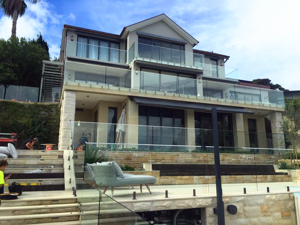 يو 20x25mm مربعا قناة أنبوب درابزين ل 316 الفولاذ المقاوم للصدأ