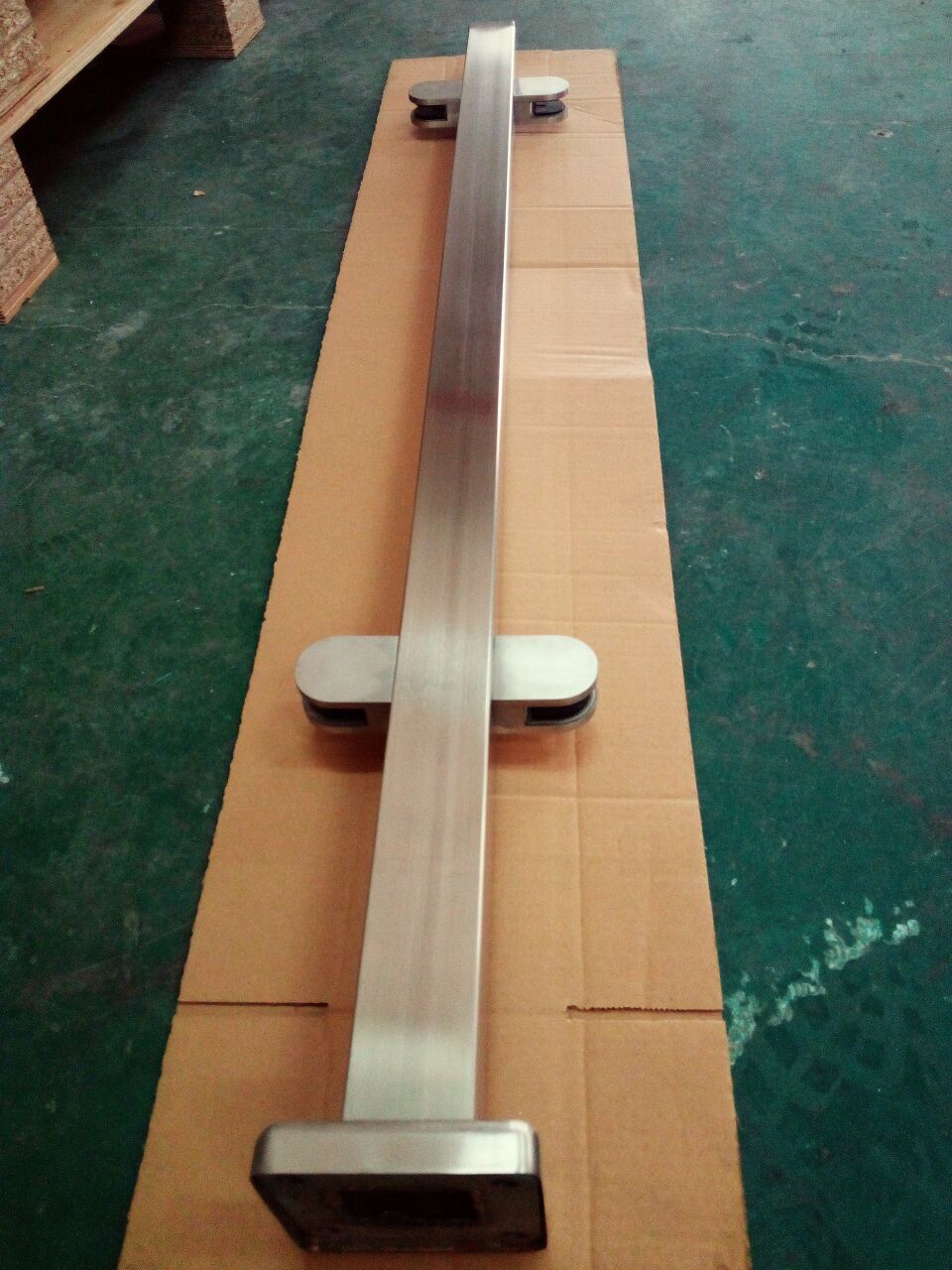 stal nierdzewna 316 szkło poręcze postu matowe wykończenie