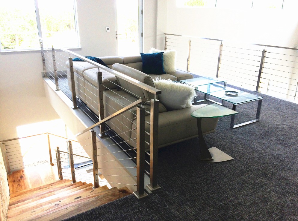 stainless steel 316 staircase cable railing systems
