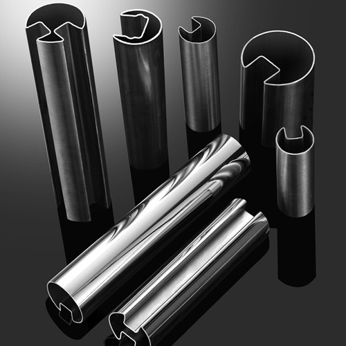 stainless steel 316L diameter 50.8mm stainless steel round slot tube