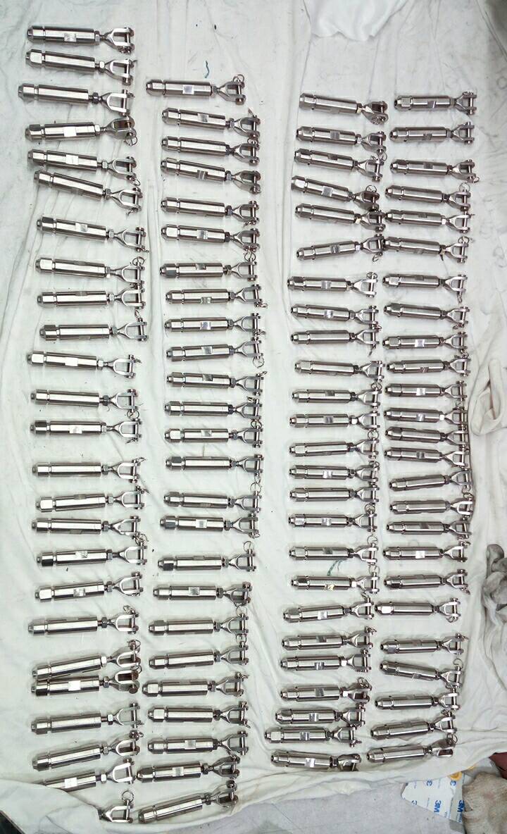 Hardware del tenditore per cavo in acciaio inossidabile da 5 mm senza swag