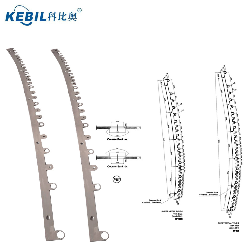 paneles decorativos de acero inoxidable con acabado 2B para uso en construcción