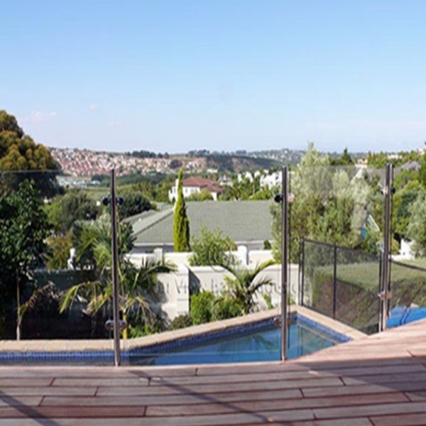 ruostumaton teräs lasi kaide post päätykanta rappu ja parveke Kiina valmistaja