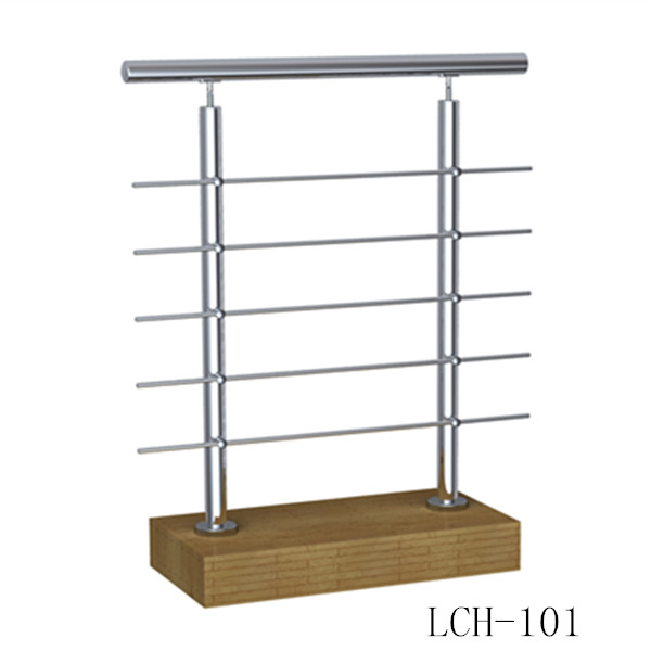 stainless steel rod railing system for decks /staircase/balcony