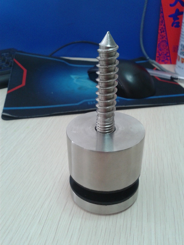 inox signe d'acier impasse pince pour balcon de verre garde-corps